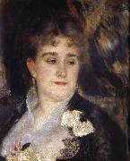 Pierre Renoir First Portrait of Madame Georges Charpentier France oil painting artist